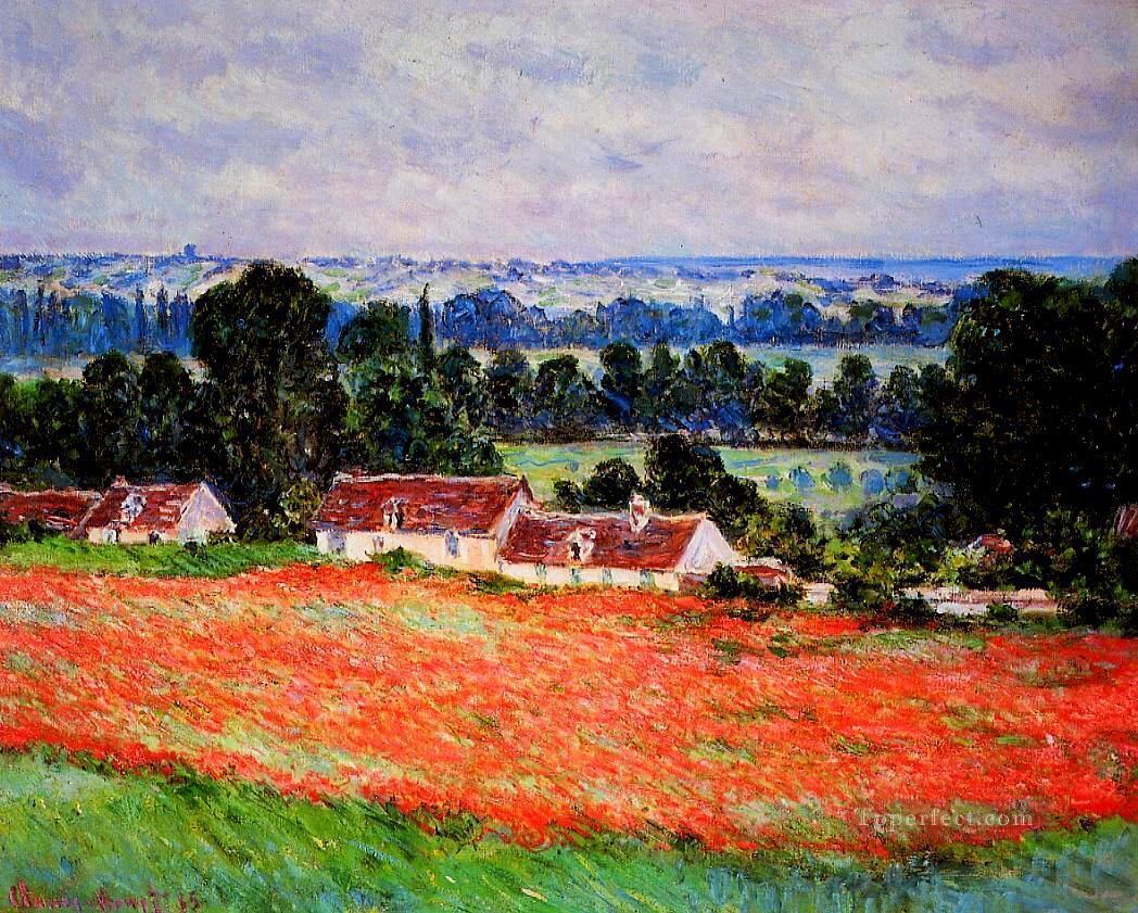 Poppies at Giverny Claude Monet Impressionism Flowers Oil Paintings